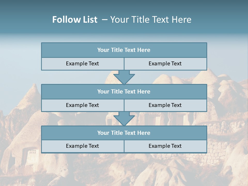 Scene Old Erosion PowerPoint Template