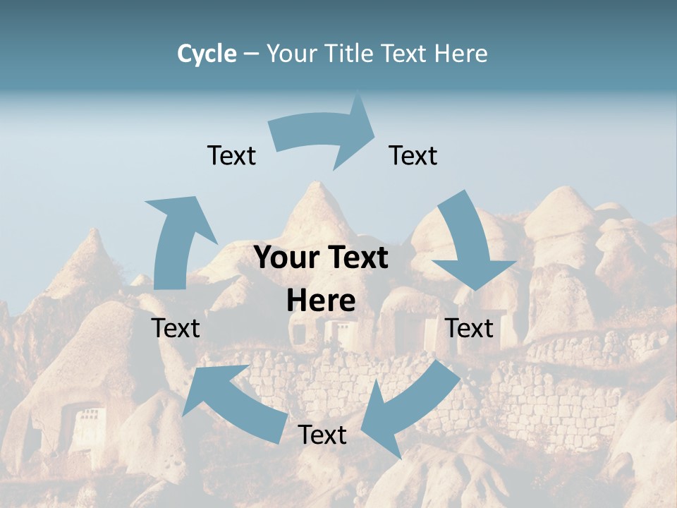 Scene Old Erosion PowerPoint Template