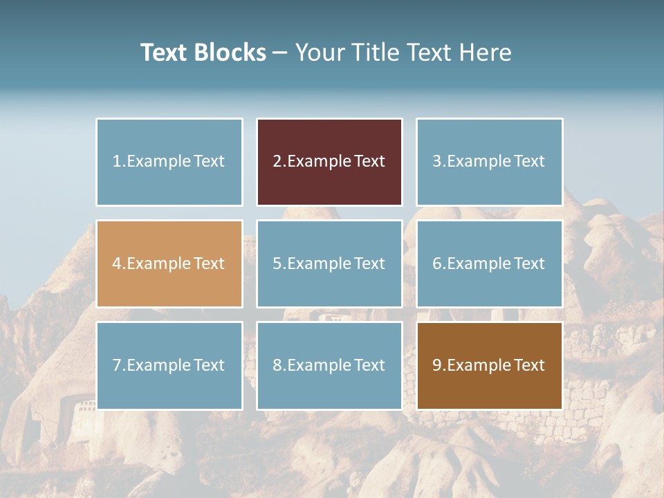 Scene Old Erosion PowerPoint Template
