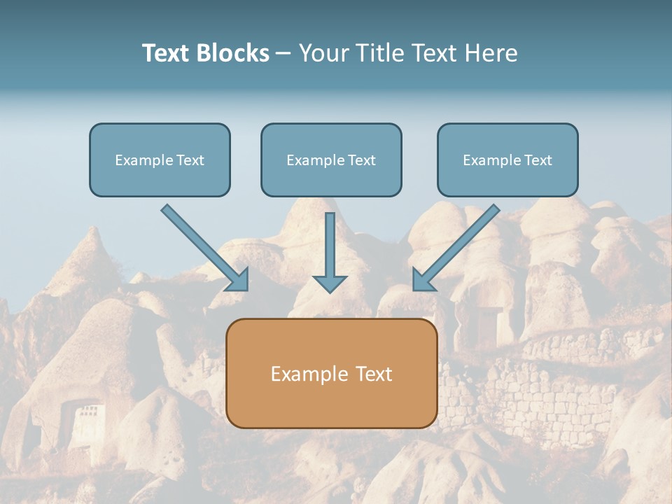 Scene Old Erosion PowerPoint Template