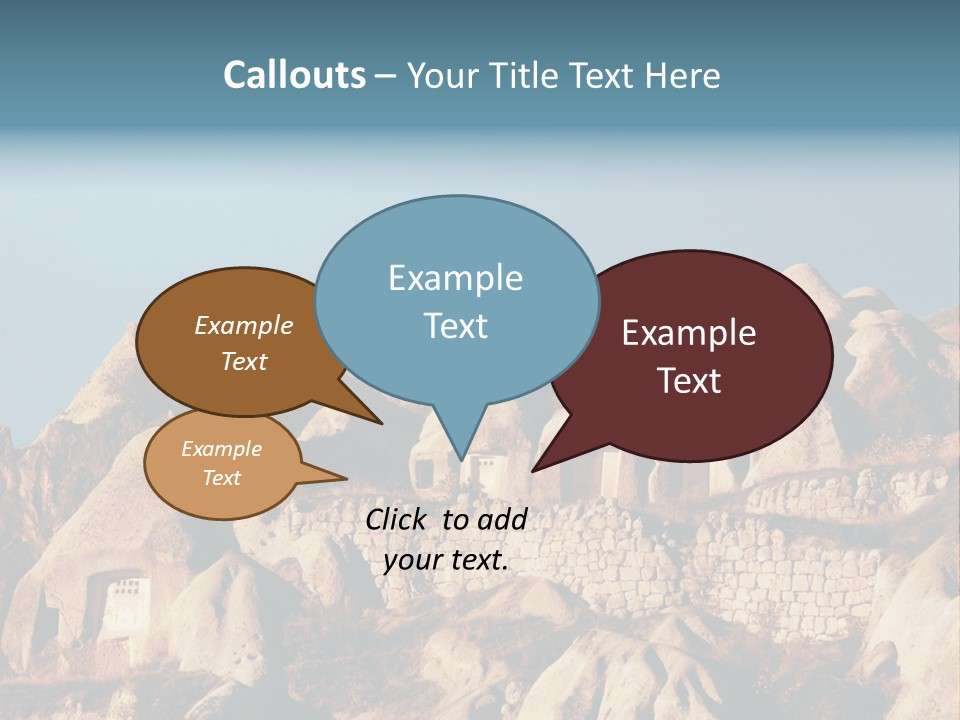 Scene Old Erosion PowerPoint Template