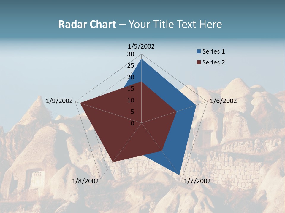 Scene Old Erosion PowerPoint Template