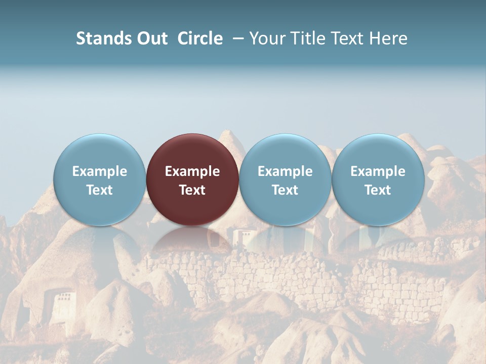 Scene Old Erosion PowerPoint Template