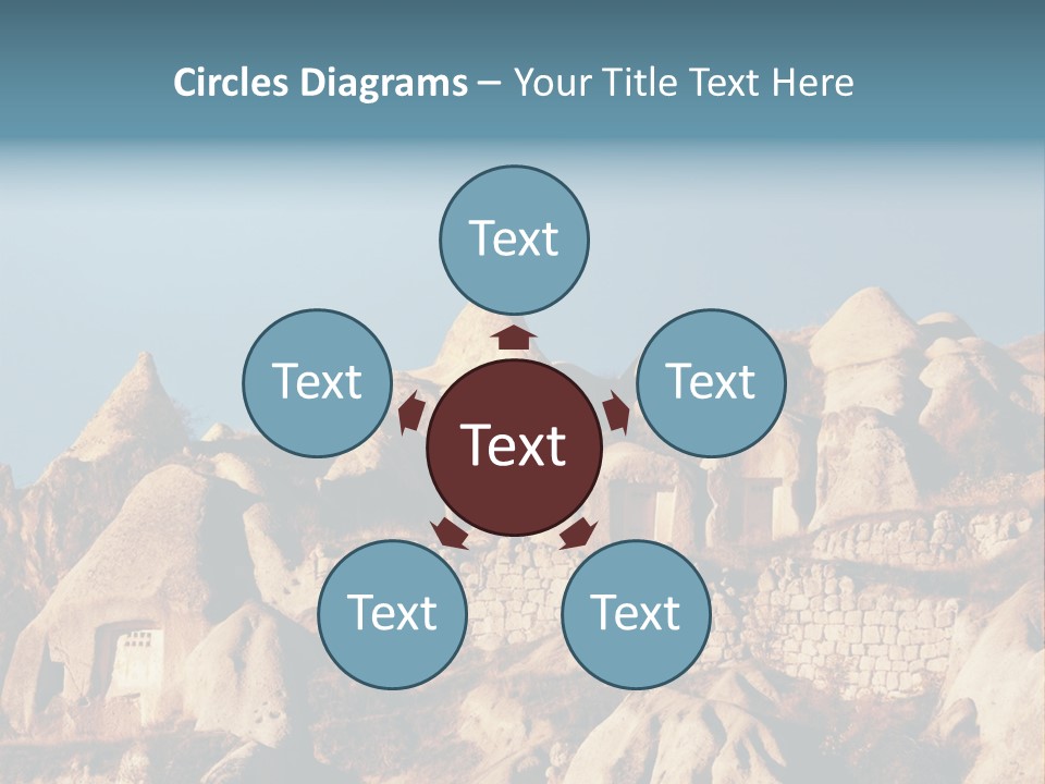 Scene Old Erosion PowerPoint Template