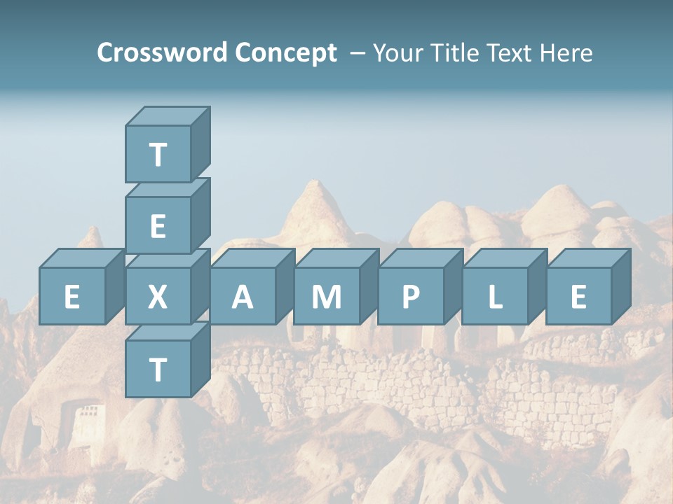 Scene Old Erosion PowerPoint Template