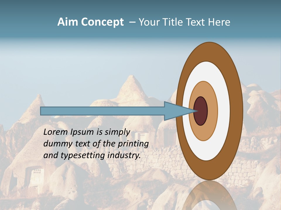 Scene Old Erosion PowerPoint Template