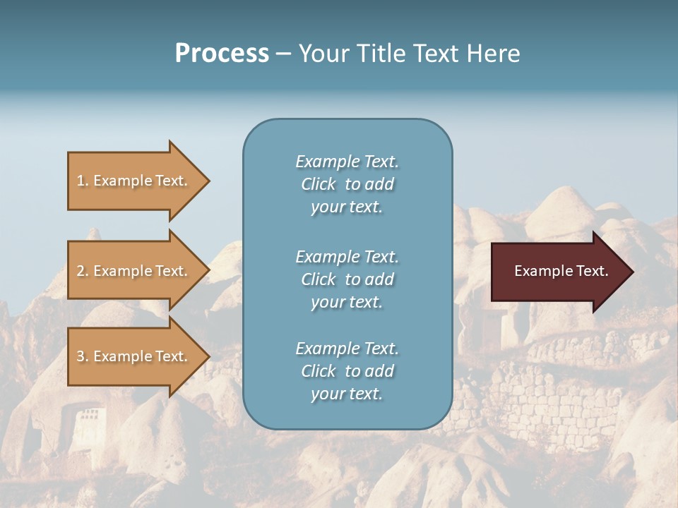 Scene Old Erosion PowerPoint Template