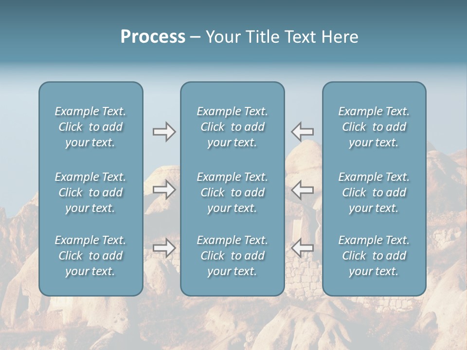Scene Old Erosion PowerPoint Template