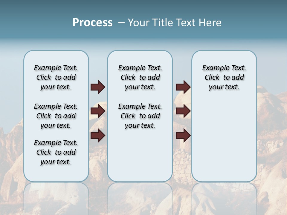 Scene Old Erosion PowerPoint Template