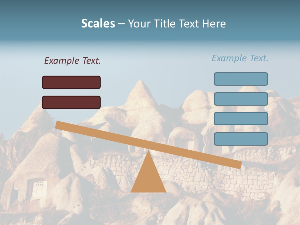 Scene Old Erosion PowerPoint Template