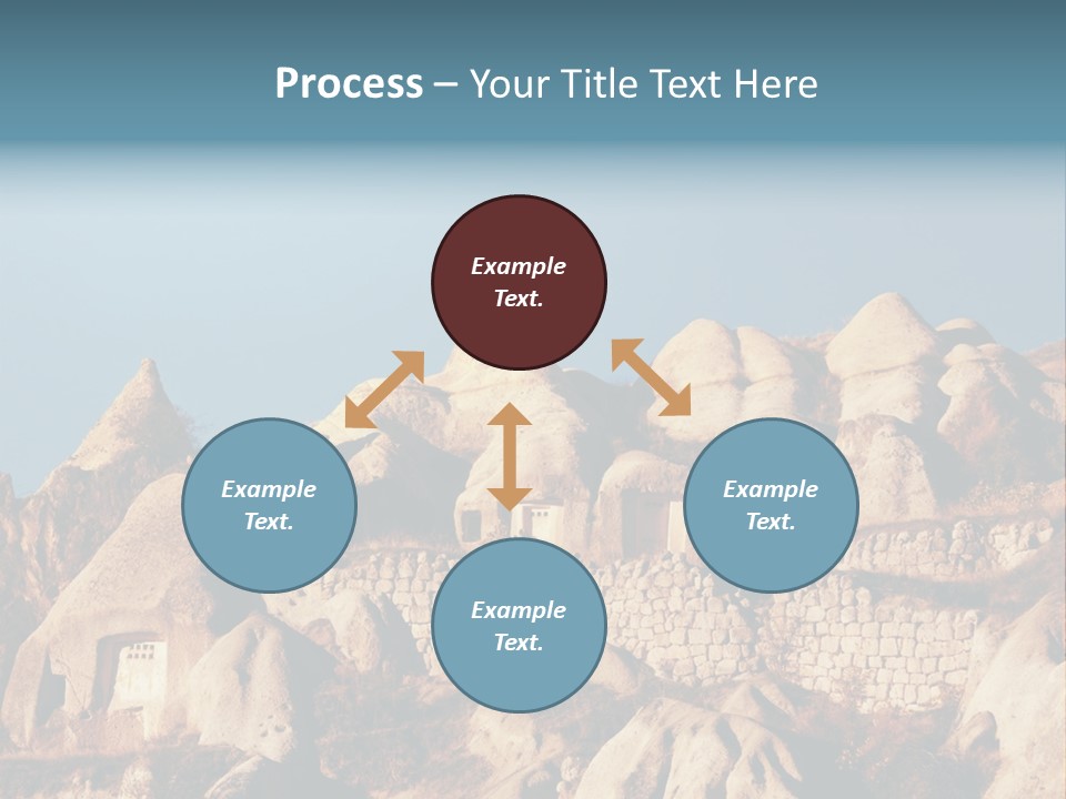 Scene Old Erosion PowerPoint Template
