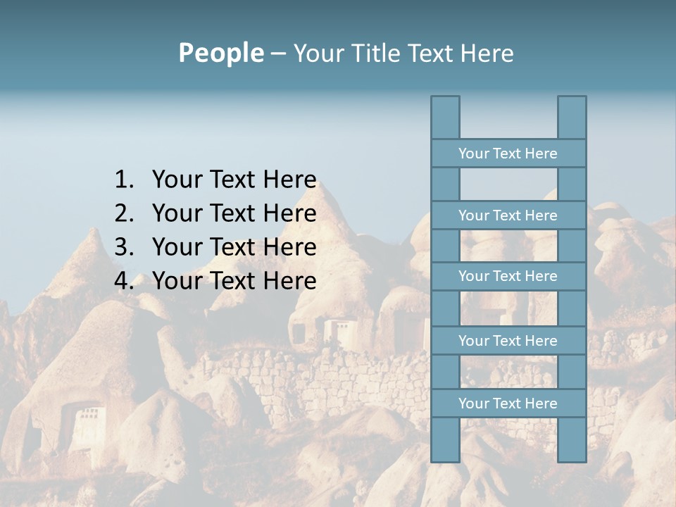Scene Old Erosion PowerPoint Template