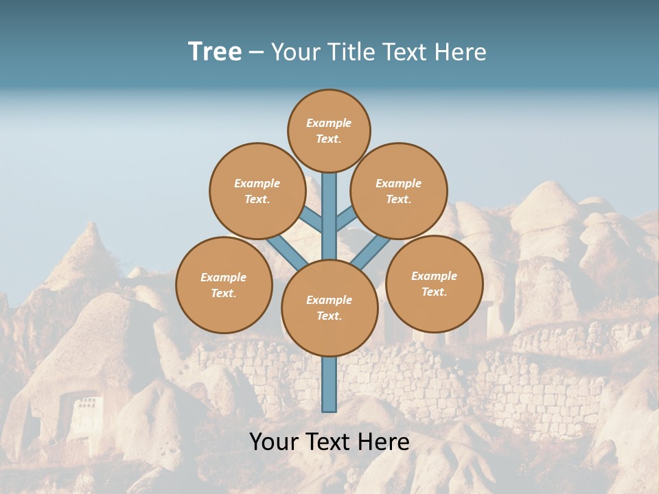 Scene Old Erosion PowerPoint Template