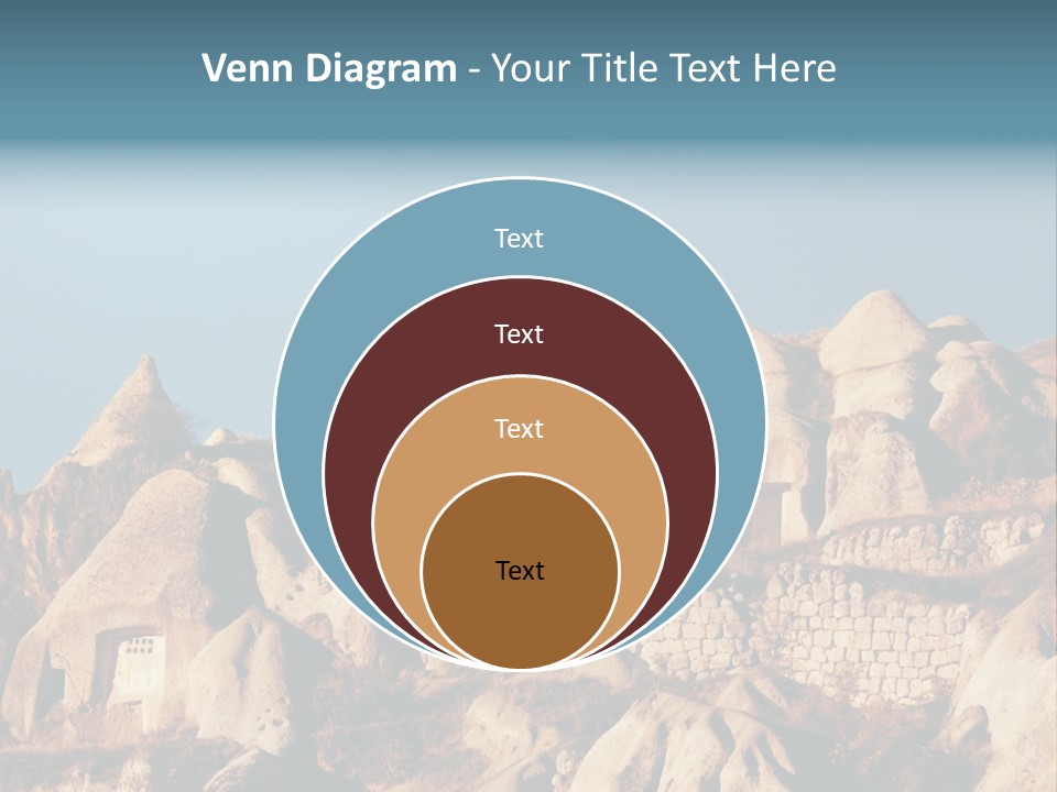 Scene Old Erosion PowerPoint Template