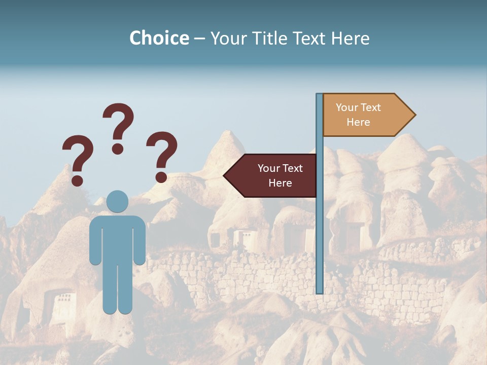 Scene Old Erosion PowerPoint Template