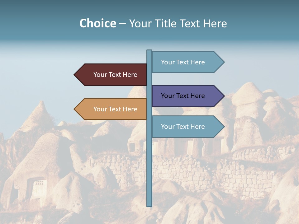 Scene Old Erosion PowerPoint Template