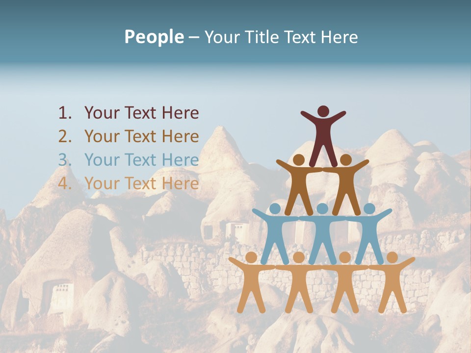 Scene Old Erosion PowerPoint Template