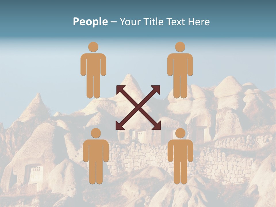 Scene Old Erosion PowerPoint Template