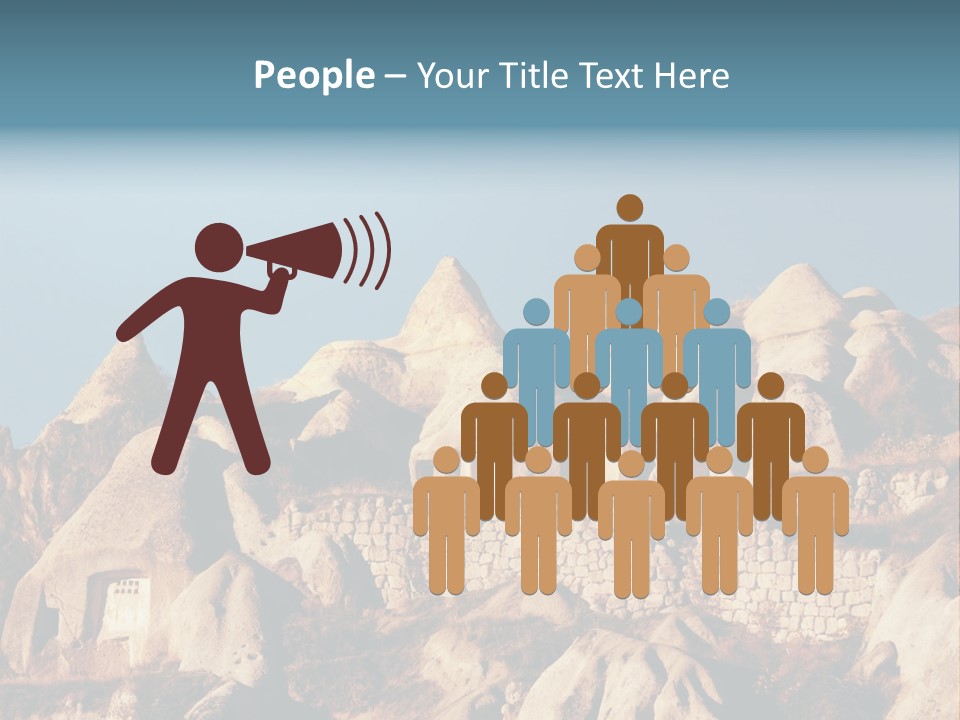 Scene Old Erosion PowerPoint Template