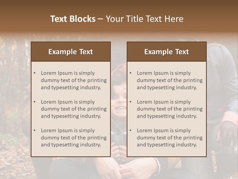 Outdoors Difference Contemporary PowerPoint Template