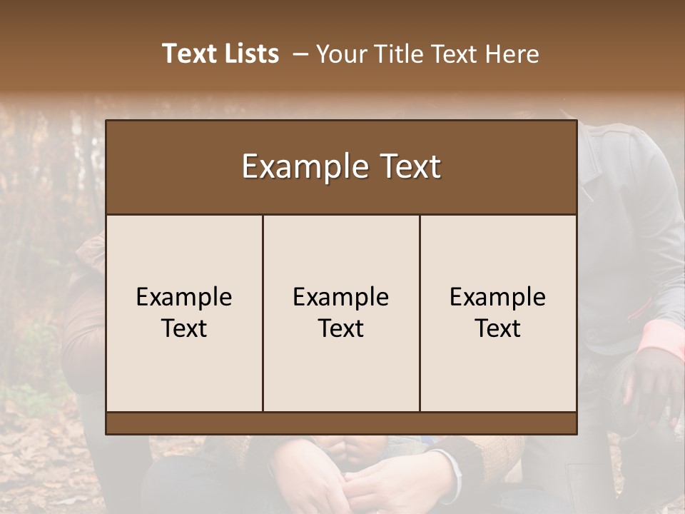 Outdoors Difference Contemporary PowerPoint Template