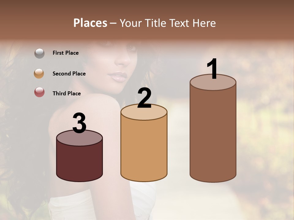 One Hair Ginger PowerPoint Template