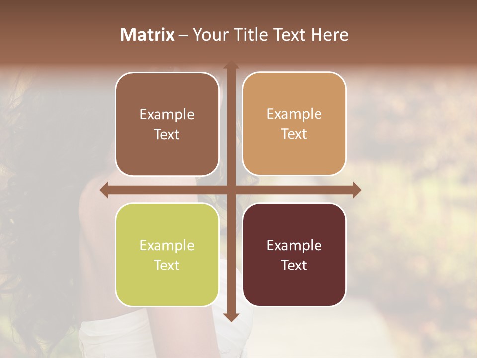 One Hair Ginger PowerPoint Template