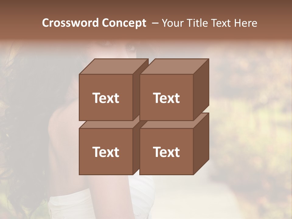 One Hair Ginger PowerPoint Template