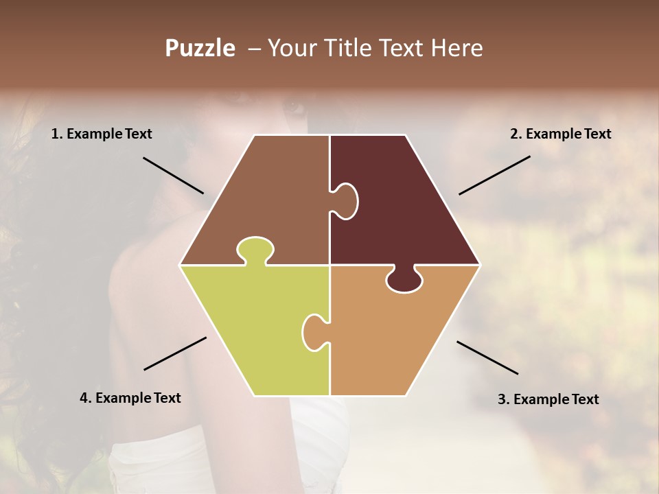 One Hair Ginger PowerPoint Template