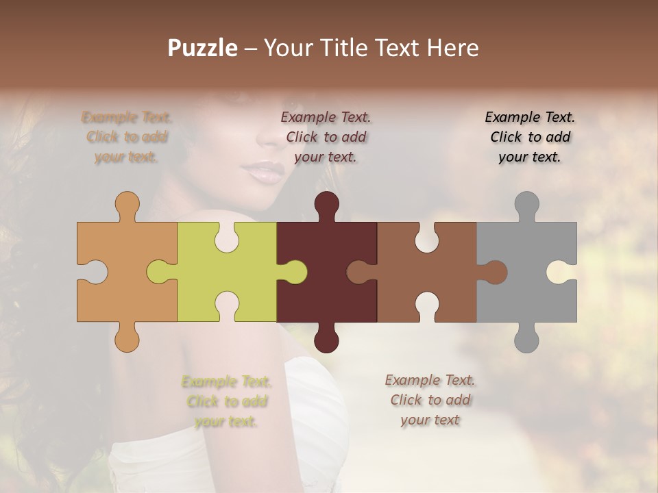 One Hair Ginger PowerPoint Template