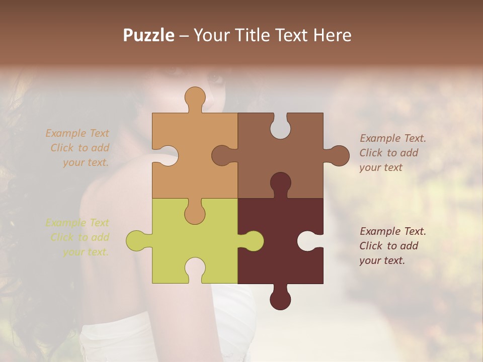 One Hair Ginger PowerPoint Template