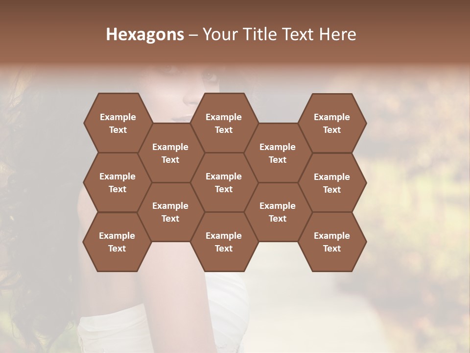 One Hair Ginger PowerPoint Template