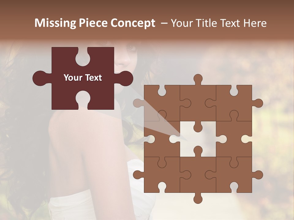 One Hair Ginger PowerPoint Template