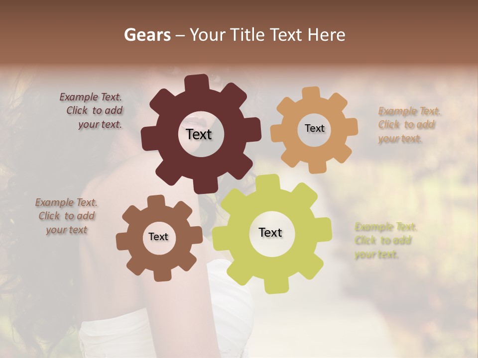 One Hair Ginger PowerPoint Template