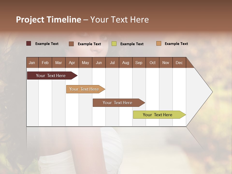 One Hair Ginger PowerPoint Template