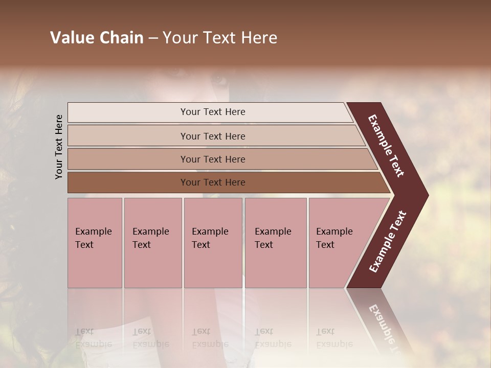 One Hair Ginger PowerPoint Template