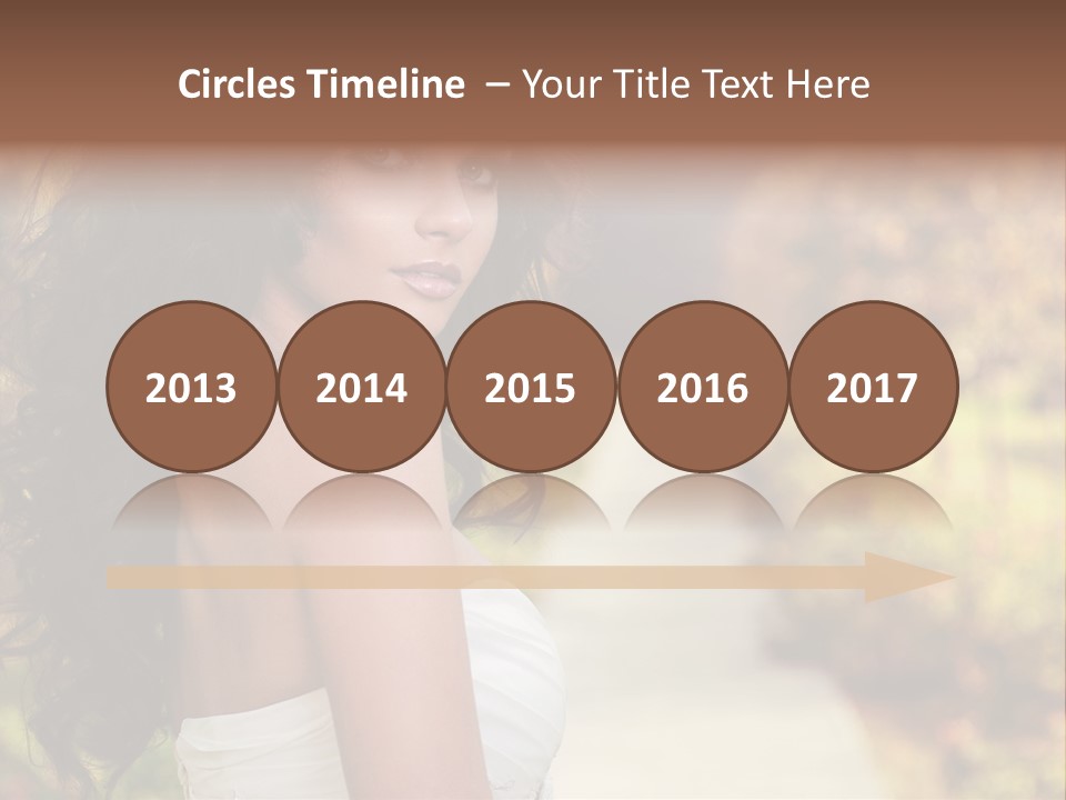 One Hair Ginger PowerPoint Template