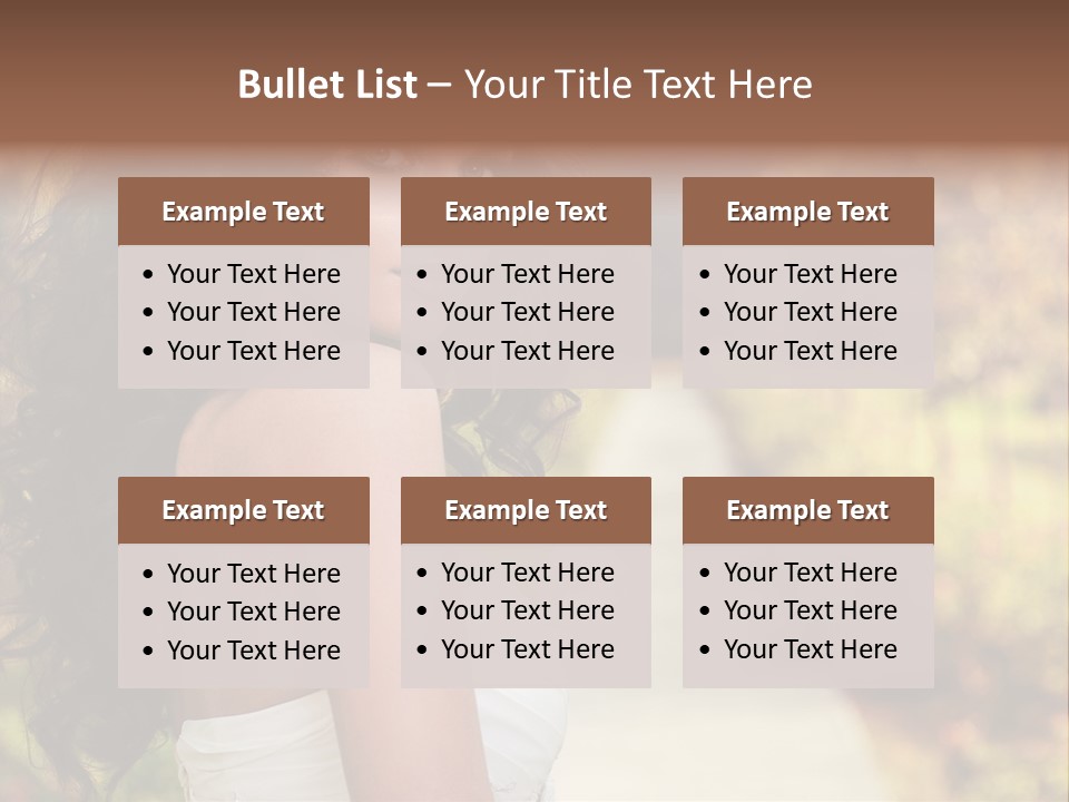 One Hair Ginger PowerPoint Template