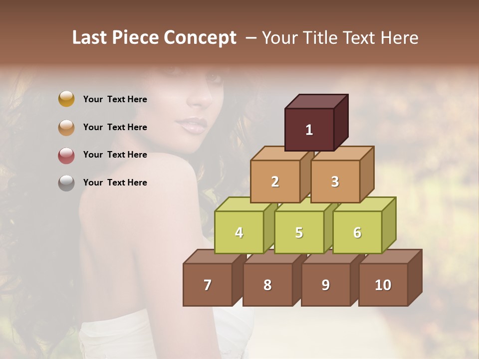 One Hair Ginger PowerPoint Template