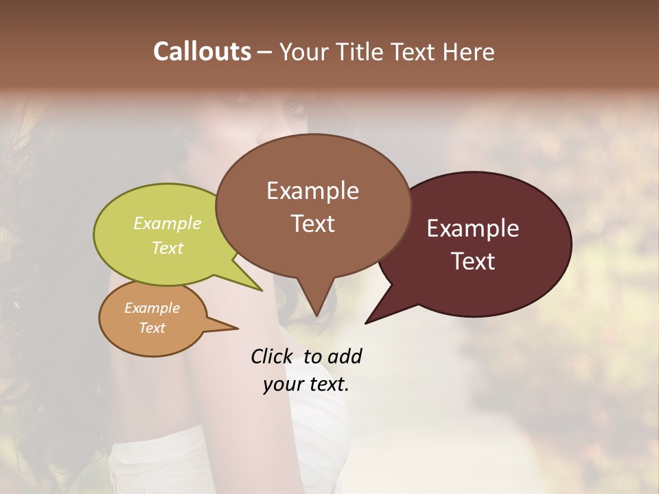 One Hair Ginger PowerPoint Template