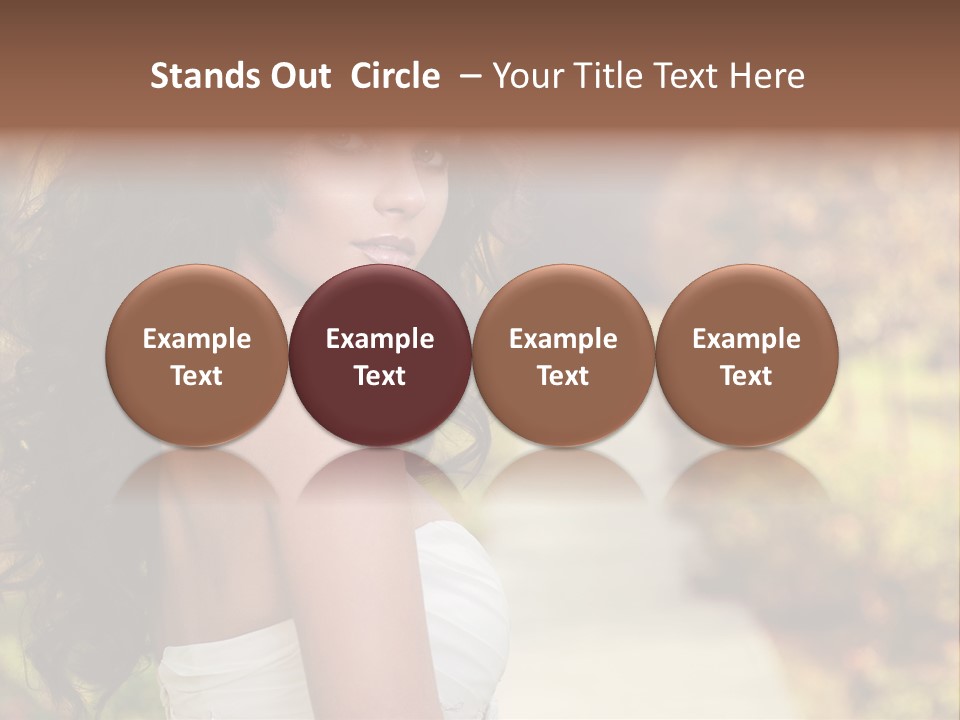 One Hair Ginger PowerPoint Template