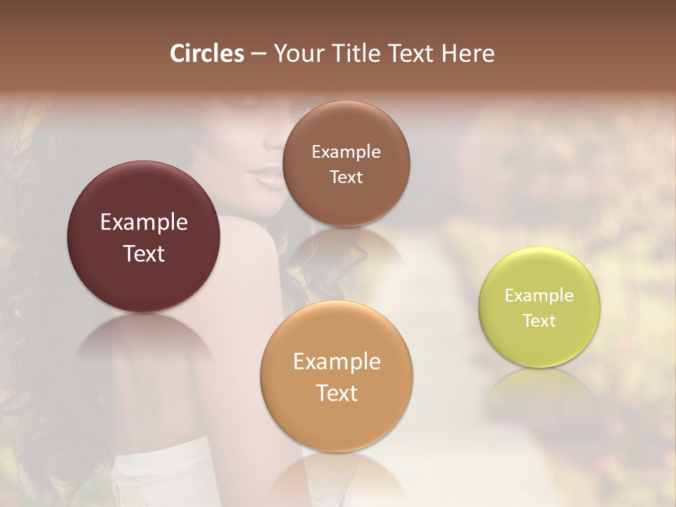 One Hair Ginger PowerPoint Template