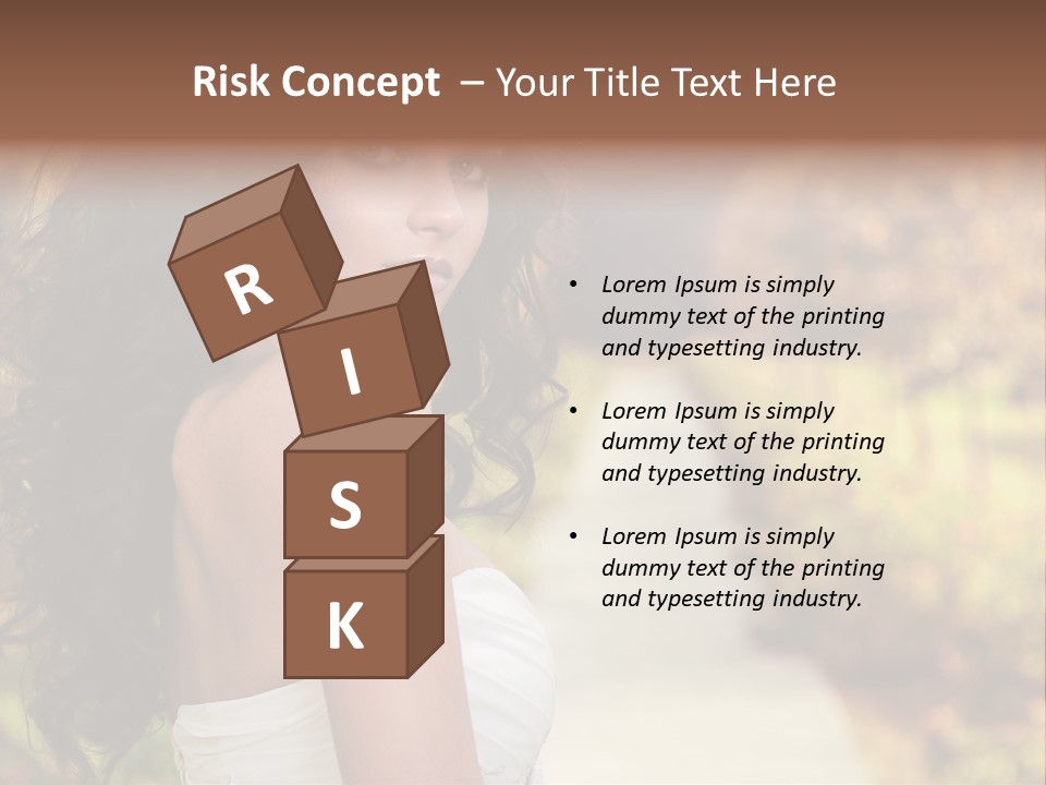 One Hair Ginger PowerPoint Template