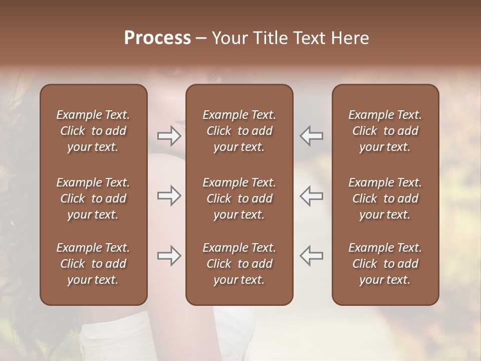One Hair Ginger PowerPoint Template