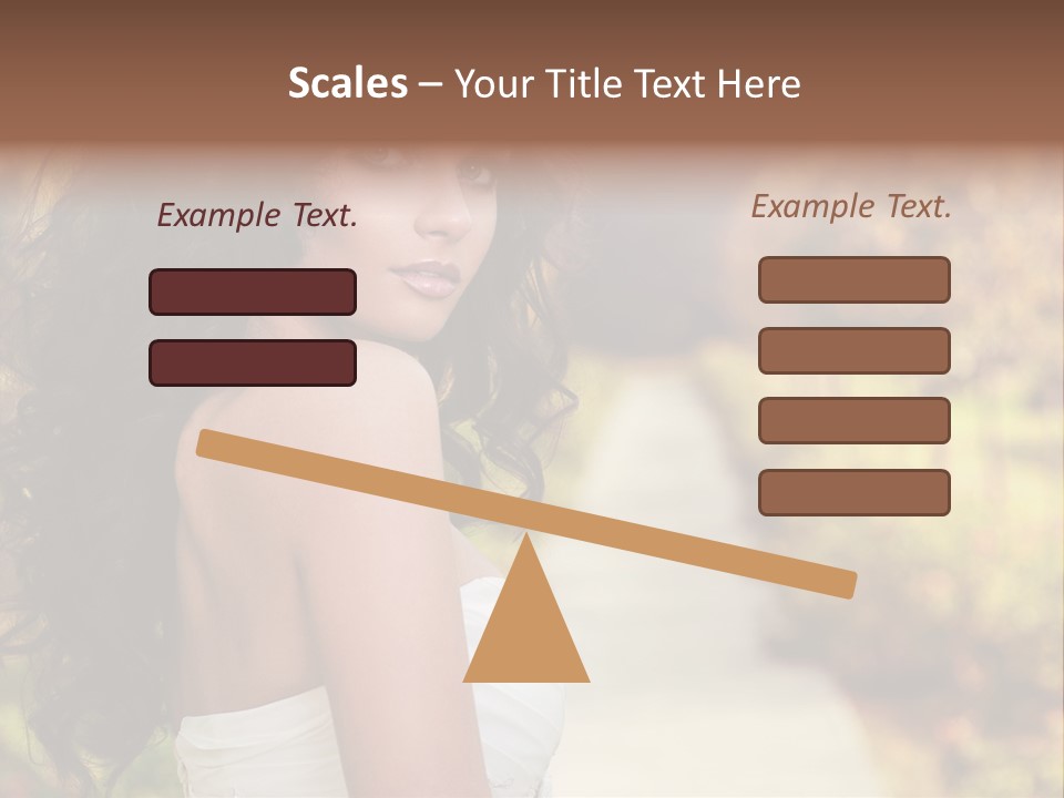 One Hair Ginger PowerPoint Template