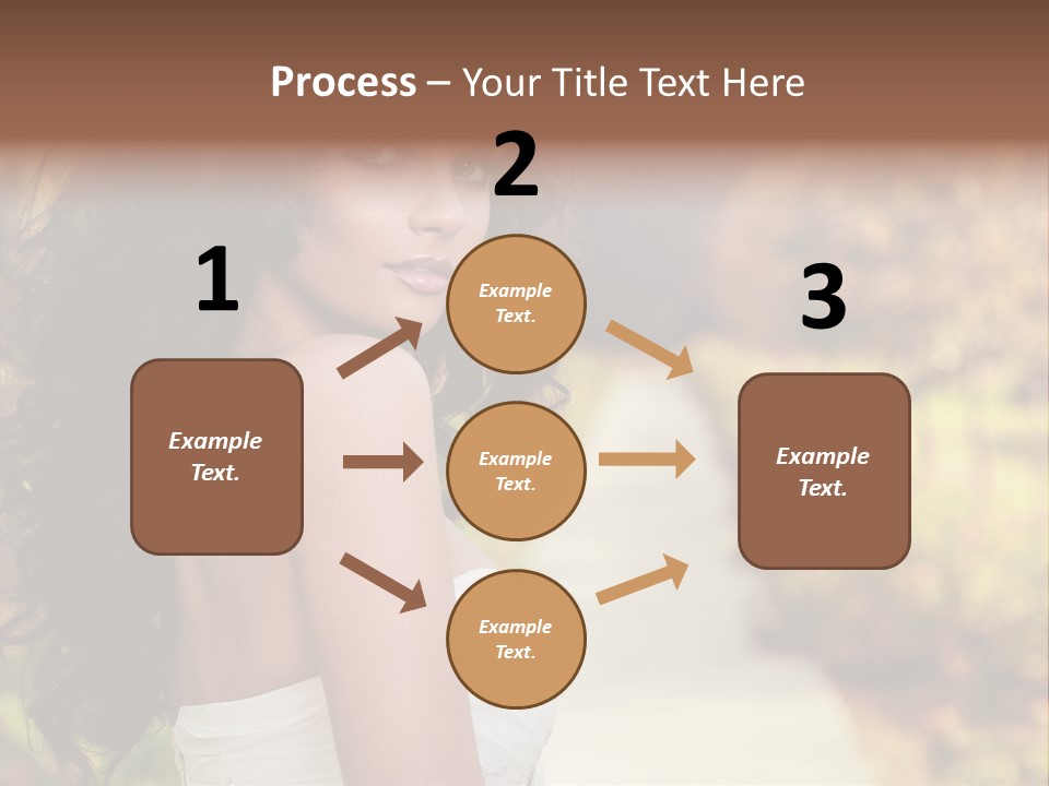 One Hair Ginger PowerPoint Template