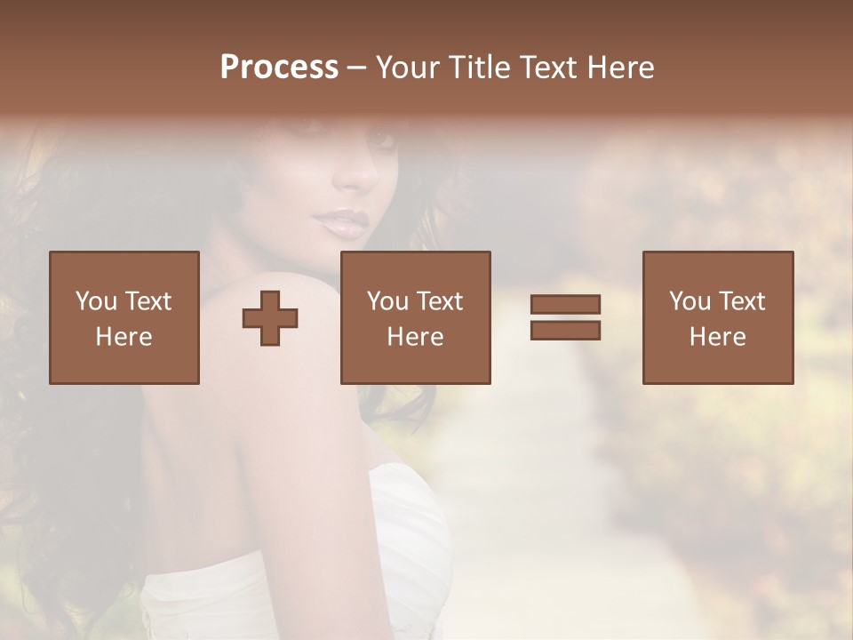 One Hair Ginger PowerPoint Template