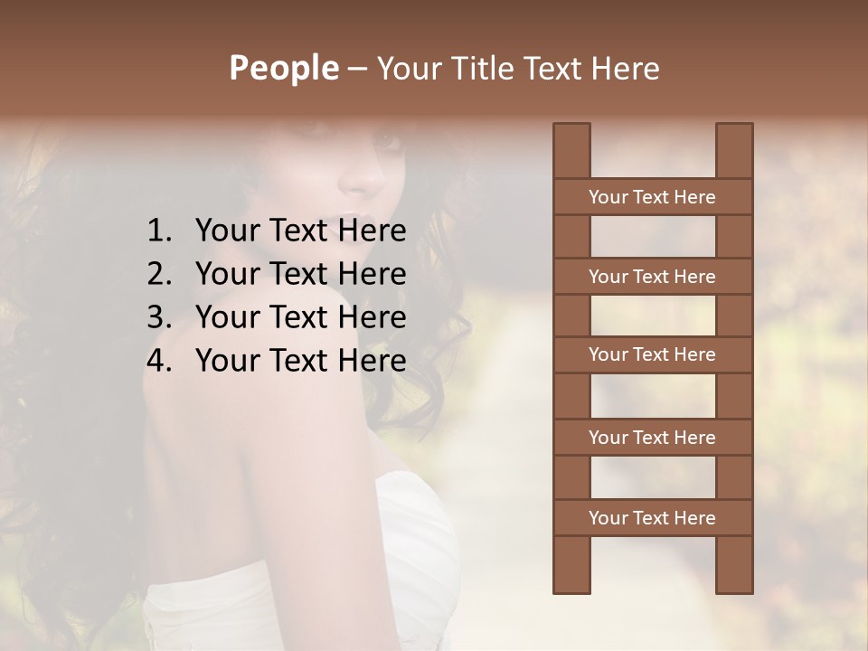 One Hair Ginger PowerPoint Template