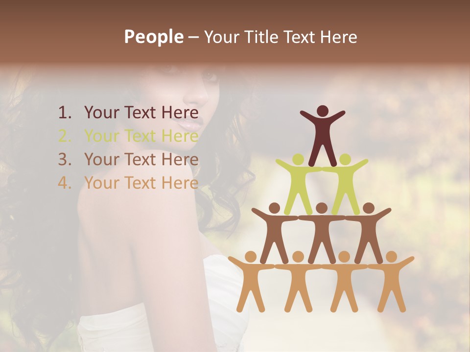 One Hair Ginger PowerPoint Template