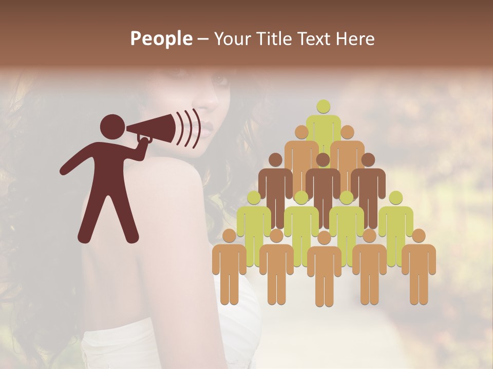 One Hair Ginger PowerPoint Template